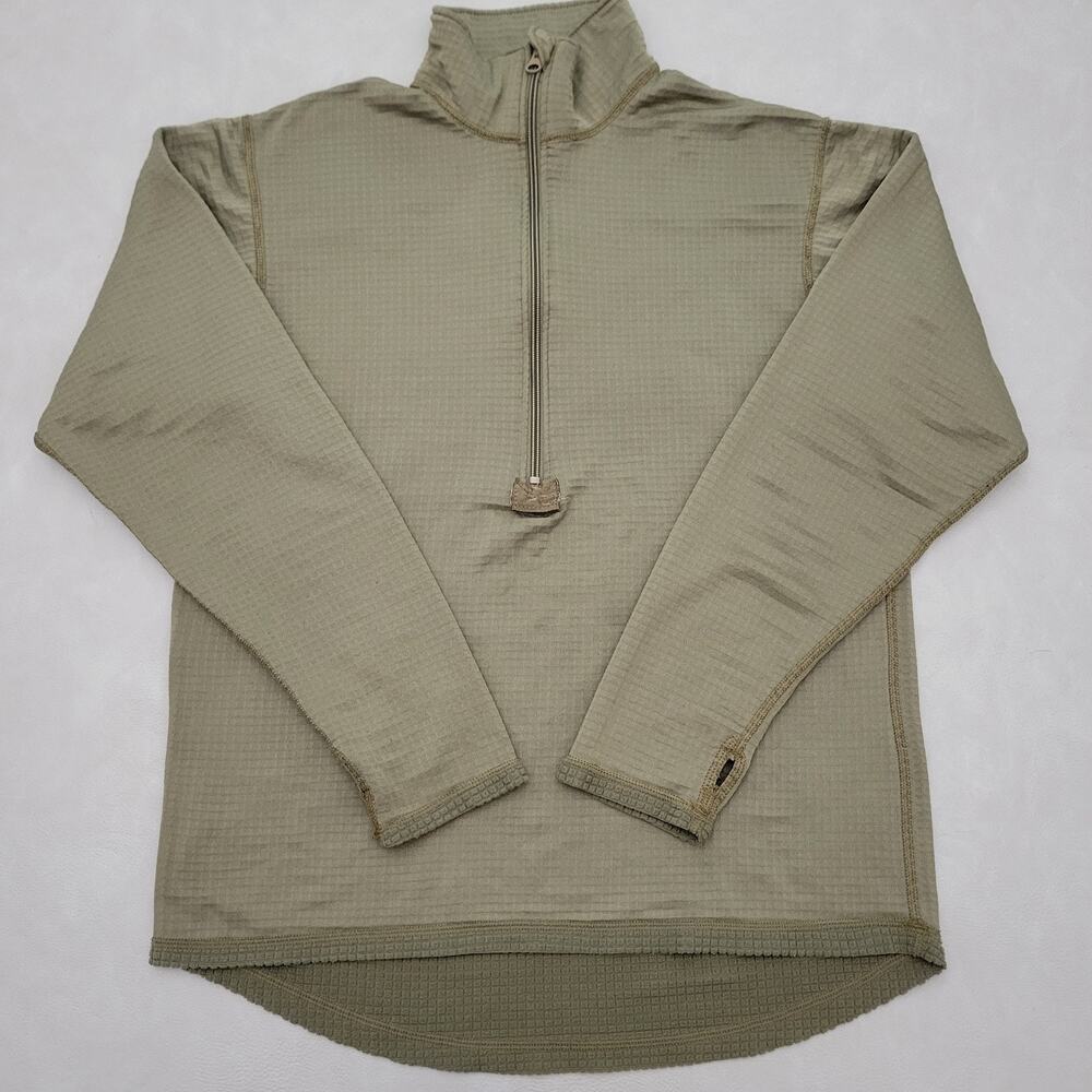 Military Shirt Mens Medium Regular Waffle Grid Mid Weight Cold Weather Gen III